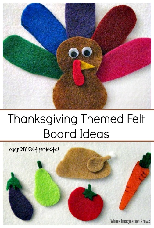 Thanksgiving Felt Board Play Ideas for Preschoolers and Toddlers