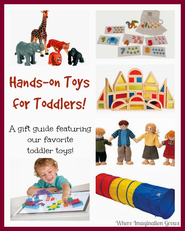 Fun Toys for Toddlers! A gift guide of hands-on toys