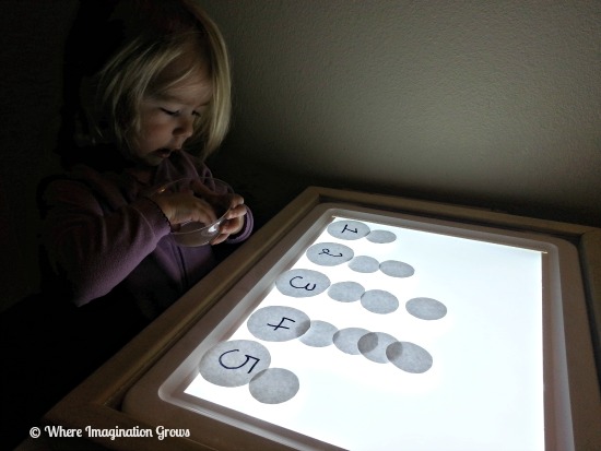 Counting Snowballs on Light Table