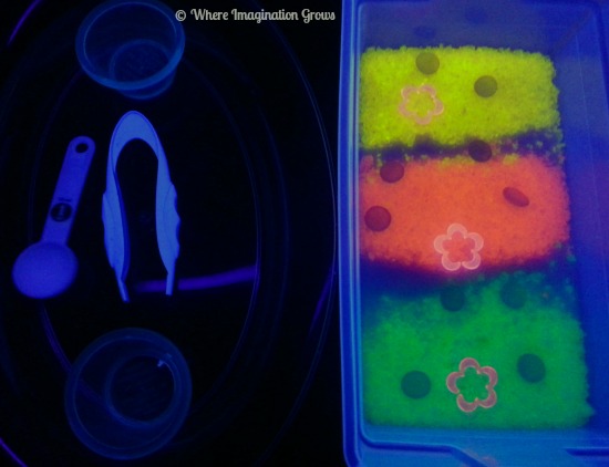 Glow in the Dark Painting with a Black Light - Where Imagination Grows