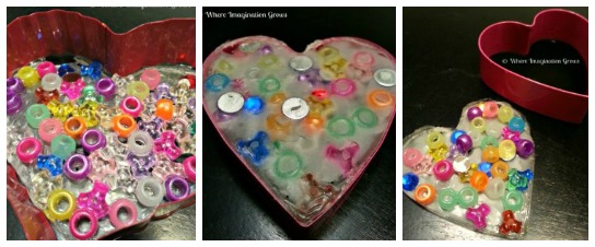 Melted Bead Heart Suncatcher Craft for Kids - Sunshine Whispers