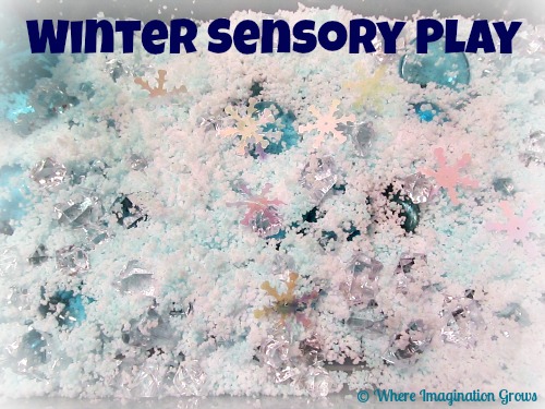 Winter Wonderland Sensory Box for Kids - Where Imagination Grows