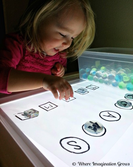 Light Table Play Learning Activities
