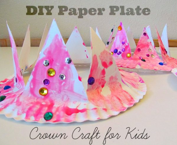 Easy Paper Plate Crown Craft for Kids - Where Imagination Grows