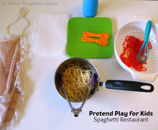 spaghetti art preschool