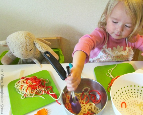 Pretend cheap play cooking