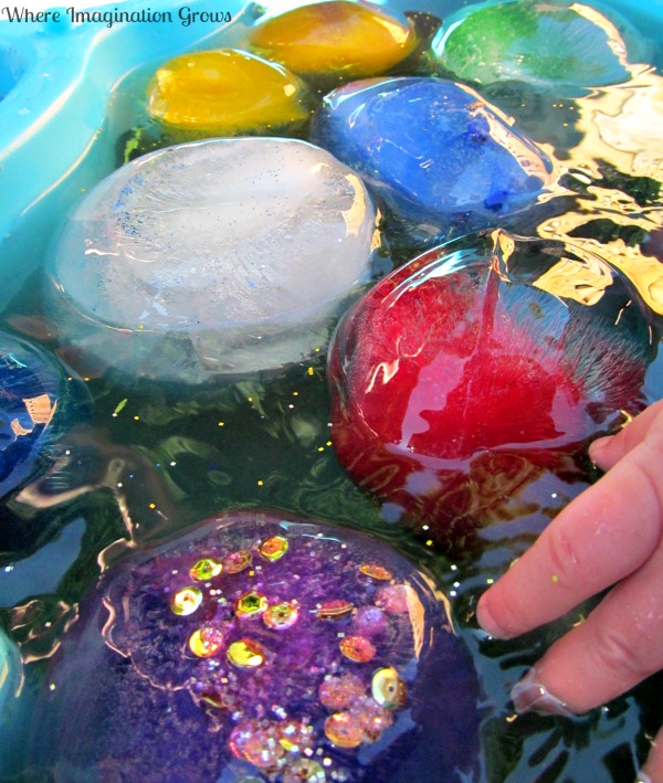 frozen water balloon