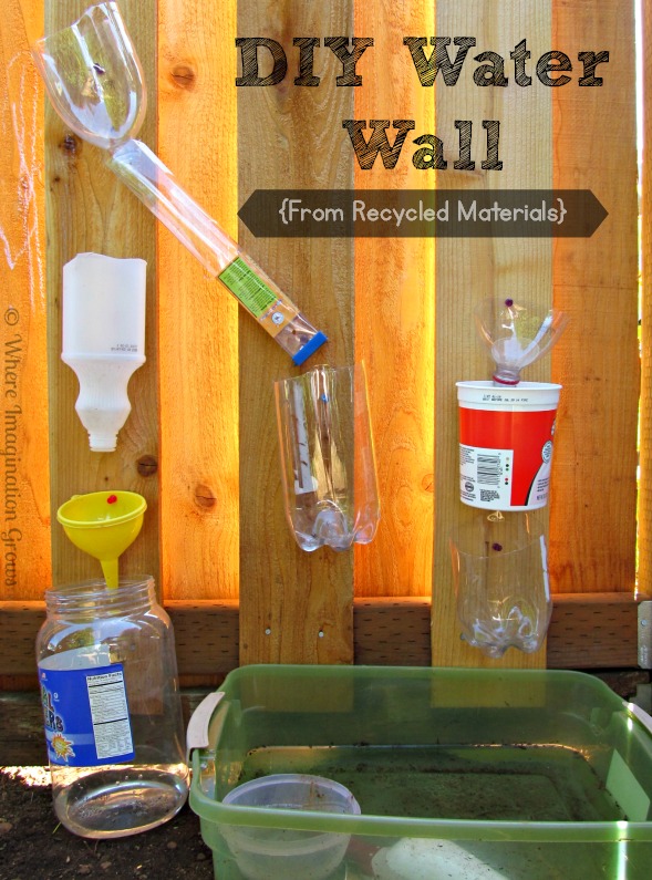 DIY Water Wall for Kids! Fun Water Play for Summer!