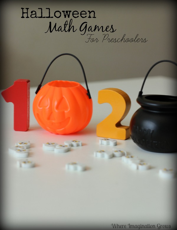 Simple Halloween Counting Activity for Preschoolers 