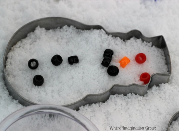 Snowman Sensory Bin, Winter Sensory Kit, Christmas Sensory Box, 5 Year Old  Christmas Gift, Toddler Sensory, Montessori Winter Kit, Toddler 