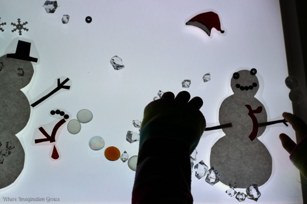 winter crafts diy snowmen light play