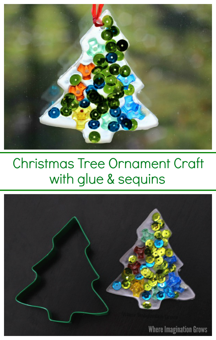 Easy Christmas Tree Ornament Craft For Kids Where Imagination Grows