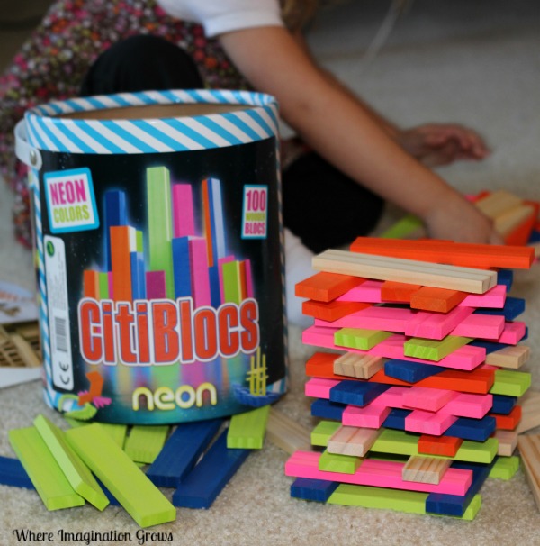 CitiBlocs Review and Giveaway! Fun wooden blocks for kids!