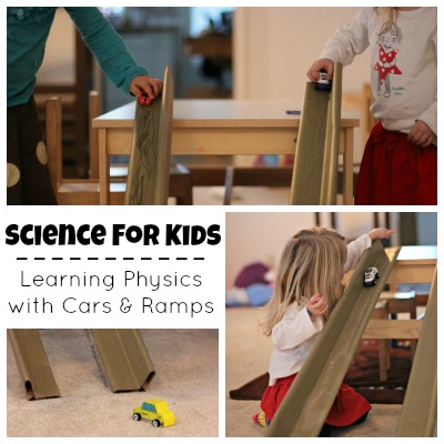 Simple Science for Kids! Learning Physics with Cars and Ramps