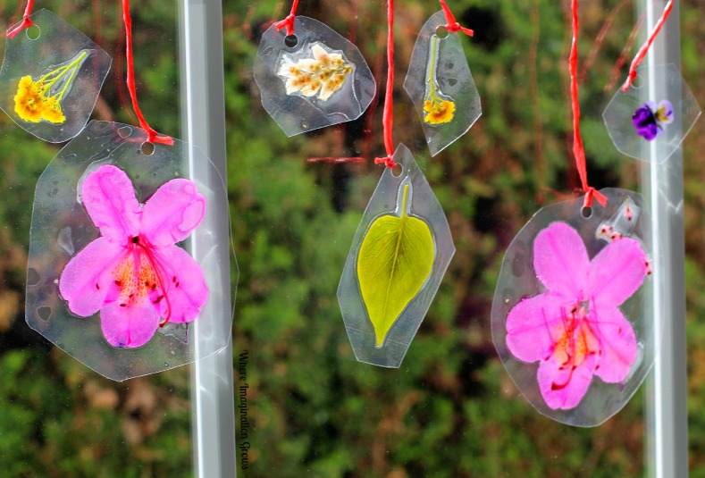 Spring Flower Art for Kids: DIY Nature Suncatchers - Where Imagination