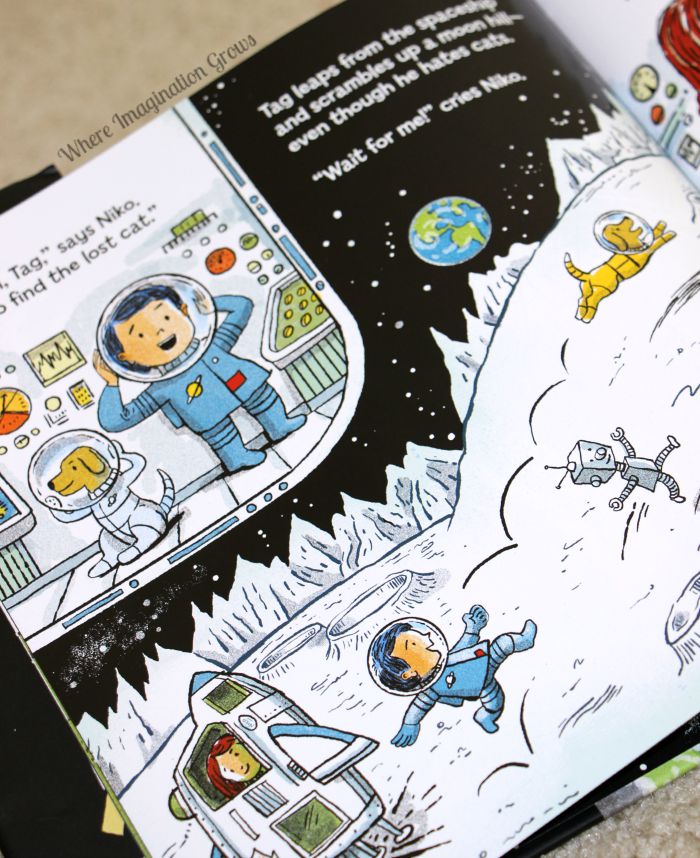 Space Boy and His Dog Book Review! Engaging and imaginative book for kids!