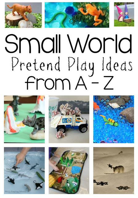 Small World Pretend Play Activities from A to Z