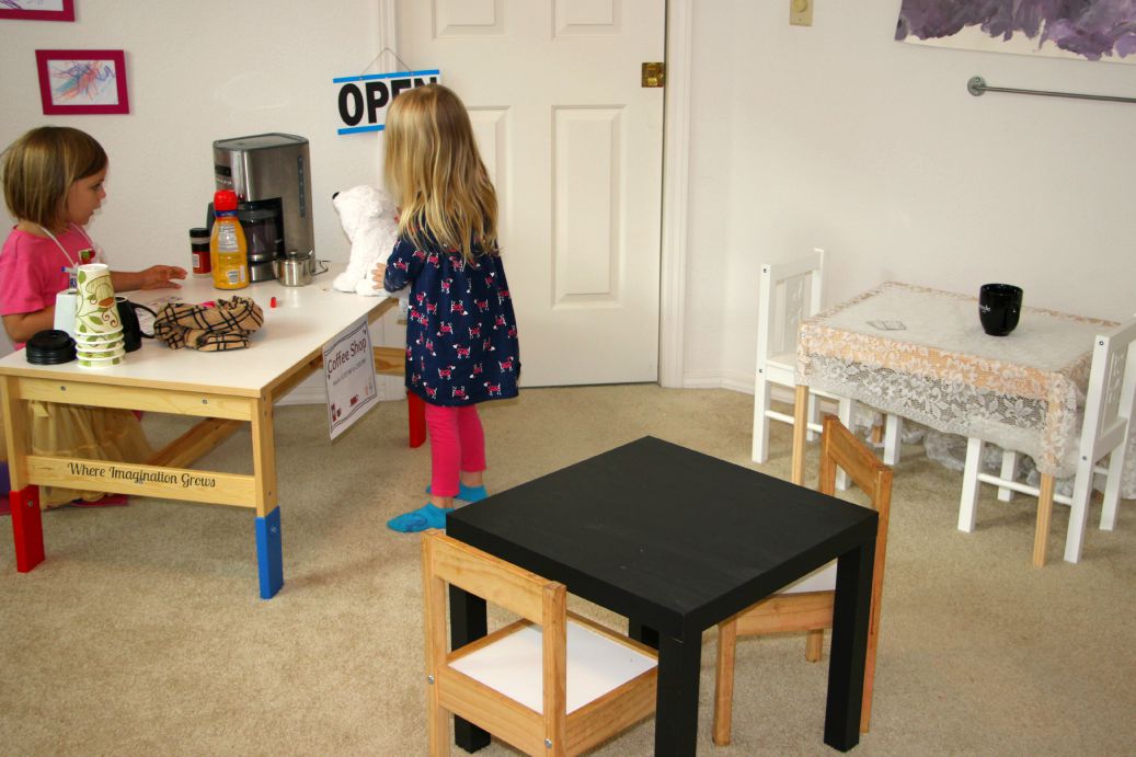Setting Up a Pretend Play Coffee Cart — Momma Society