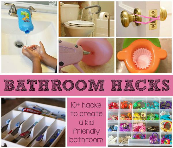 Kid Friendly Bathroom Hacks! Great for Potty Training & Home Daycare!