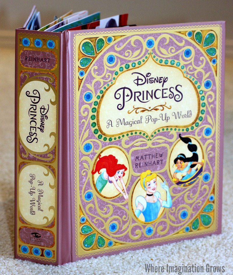 Disney Princess: A Magical Pop-Up World! A fun book for kids!