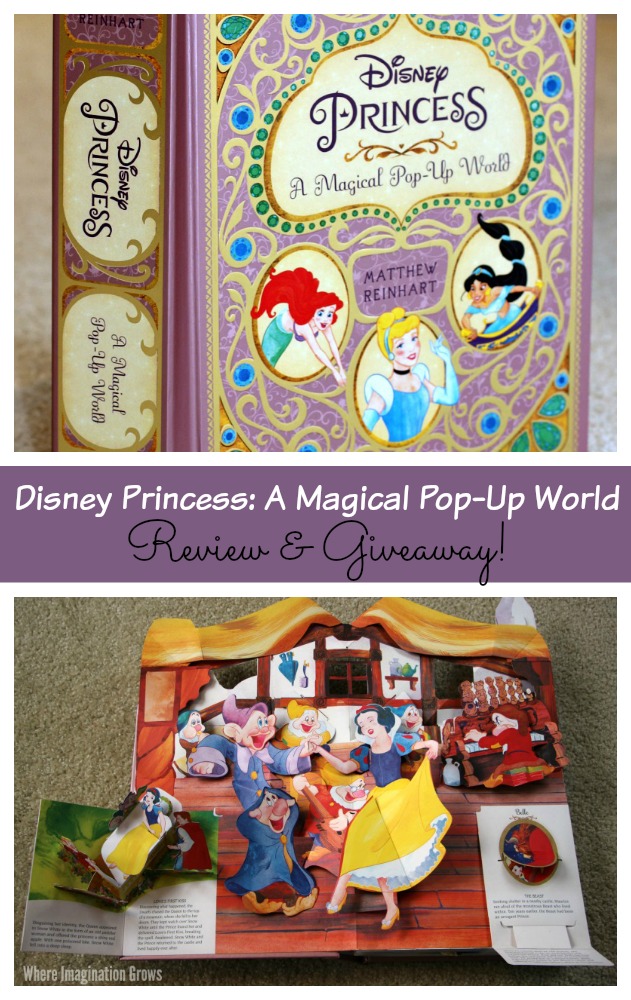 Disney Princess: A Magical Pop-Up World! A fun book for kids! Enter to win a free copy!