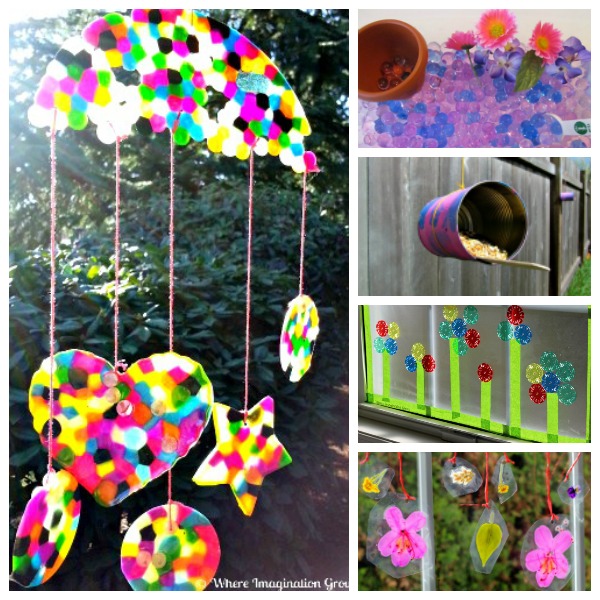 Easy Spring Crafts for Kids - Springtime Crafty Fun!