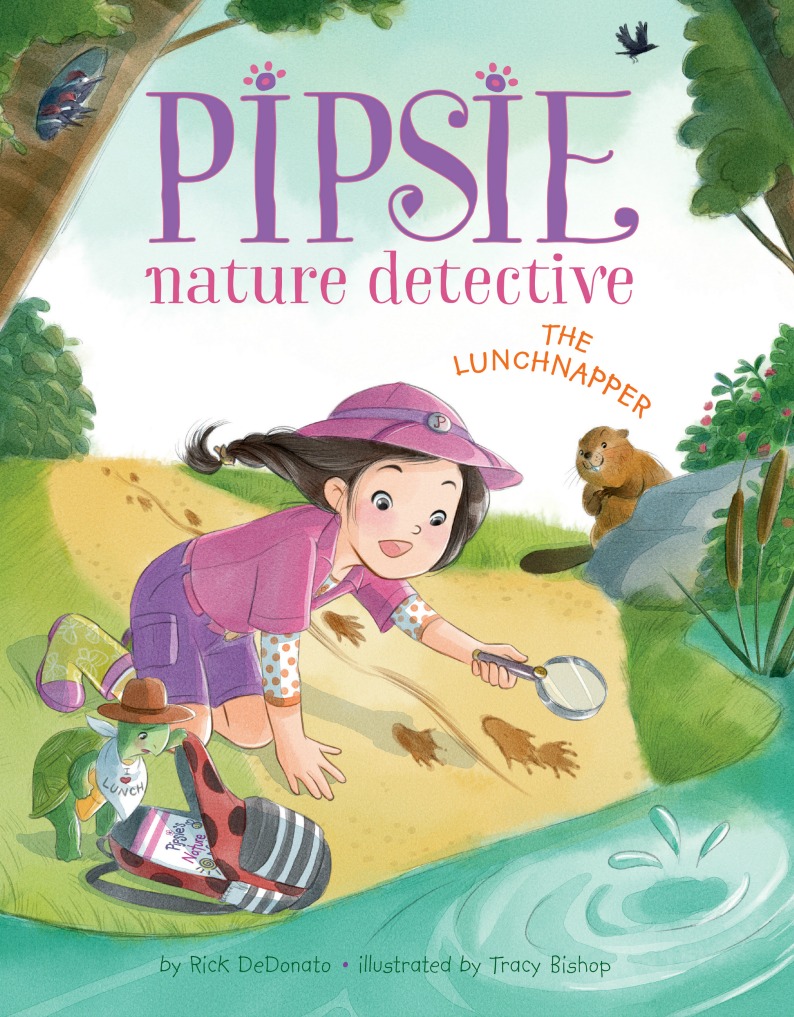 Pipsie, Nature Detective: The Lunchnapper. A children's book review and giveaway. Free activity Kit