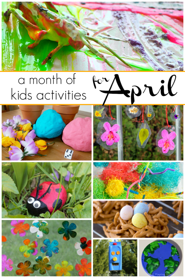 30 Spring Preschool Crafts & Activities For April! - Where Imagination ...