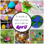 30 Spring Preschool Crafts & Activities For April! - Where Imagination ...