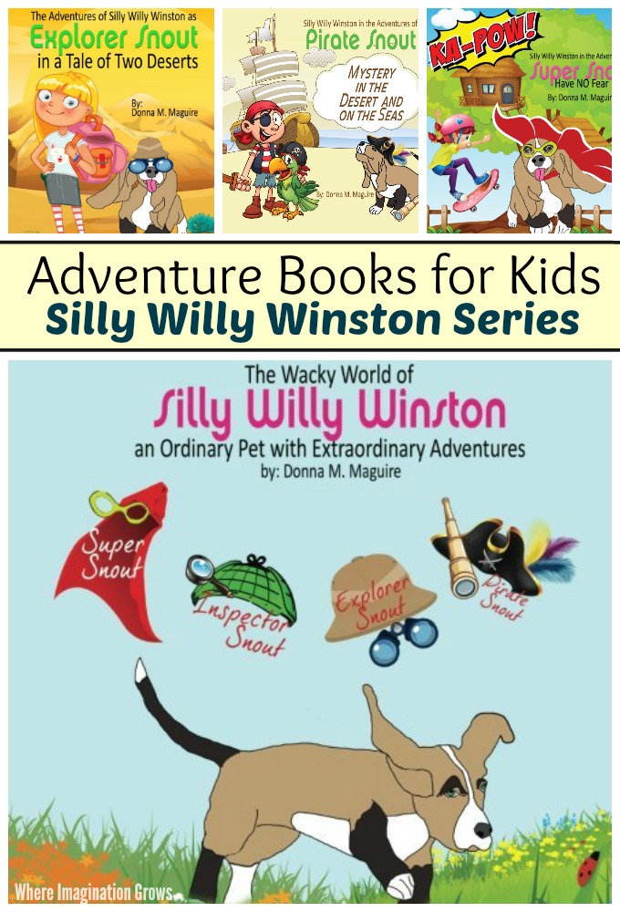 Silly Willy Winston Book Series for Kids! A fun children's book review