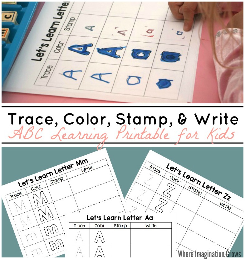 ABC Game: Alphabet Stamping