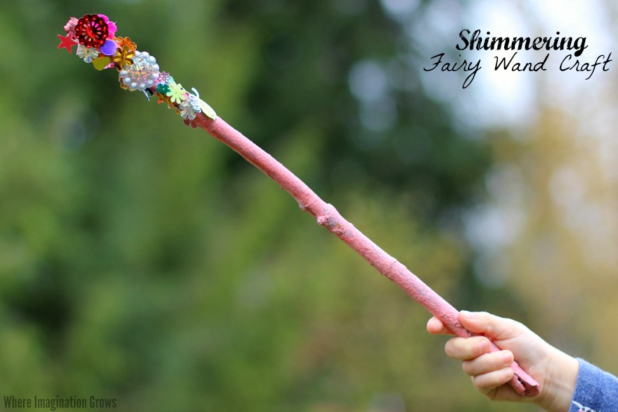 how to make a homemade fairy wand