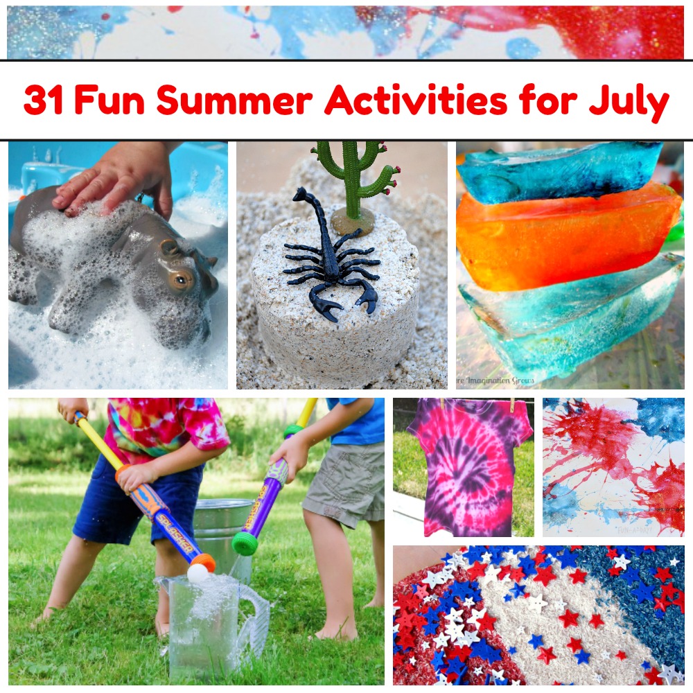 Summer Activities to do with kids in July