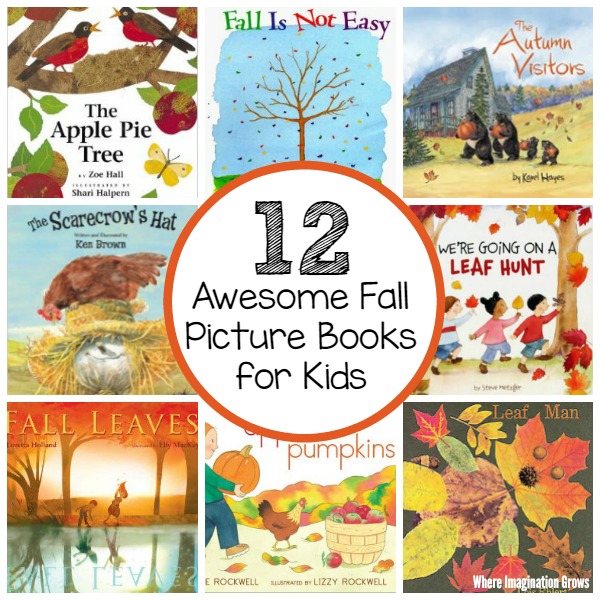 12 awesome fall books for preschoolers!