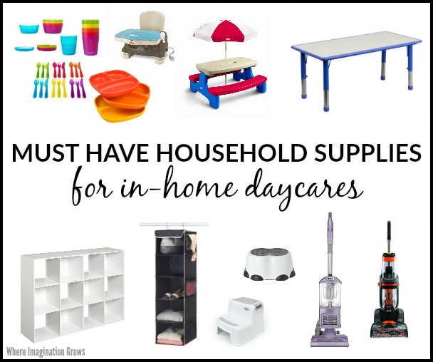 Must Have Supplies for Home Daycare Providers - Where Imagination