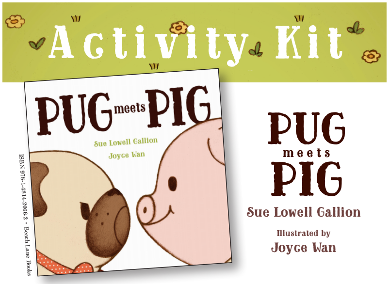 Pug Meets Pig Free Activity Kit 