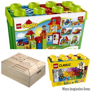 Building Blocks for Imaginative Play! Fun gift ideas for kids