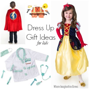 Dress up gift ideas for imaginative play