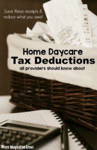 Home Daycare Tax Deductions for Child Care Providers - Where ...