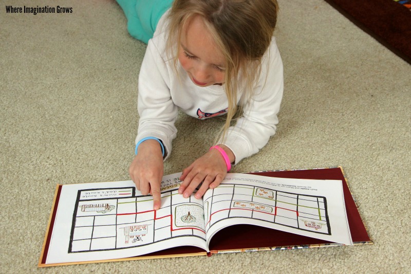 Learning about maps! Mapping My Day book review and free printables for kids