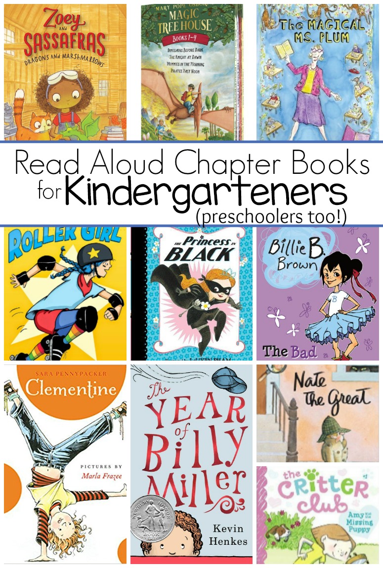 read aloud chapter books kindergarten preschool - Good Books For Kindergarten