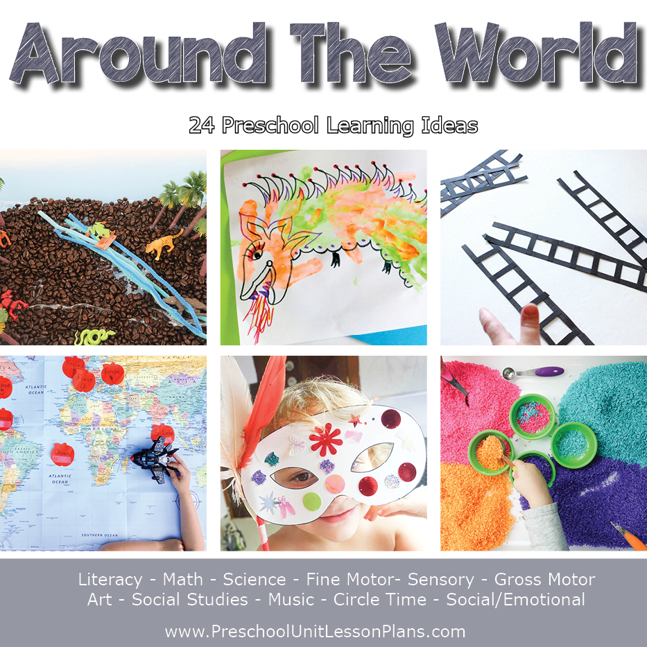 A Year of Preschool Lesson Plans Bundle - Where Imagination Grows
