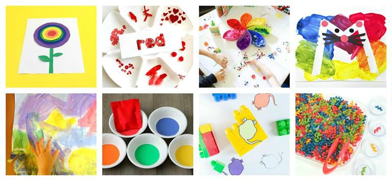 Preschool lesson plans for the whole year! Colors unit sneak peak!