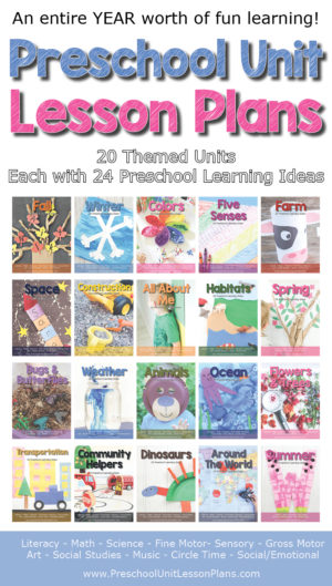 A Year of Preschool Lesson Plans: 20 Themed Units! - Where Imagination ...