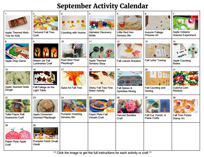 Fun Things to do in September with an Elder