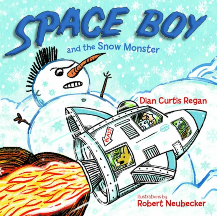 Space Boy and the Snow Monster by Dian Curtis Regan! A fun adventure picture book for preschoolers and kindergarteners! 