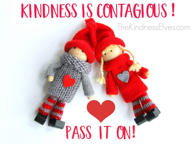 The Kindness Elves! A new family tradition that promotes kindness and love. 
