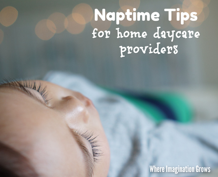 Naptime tips for home daycare providers! Tips for getting toddlers and preschoolers in group care to sleep