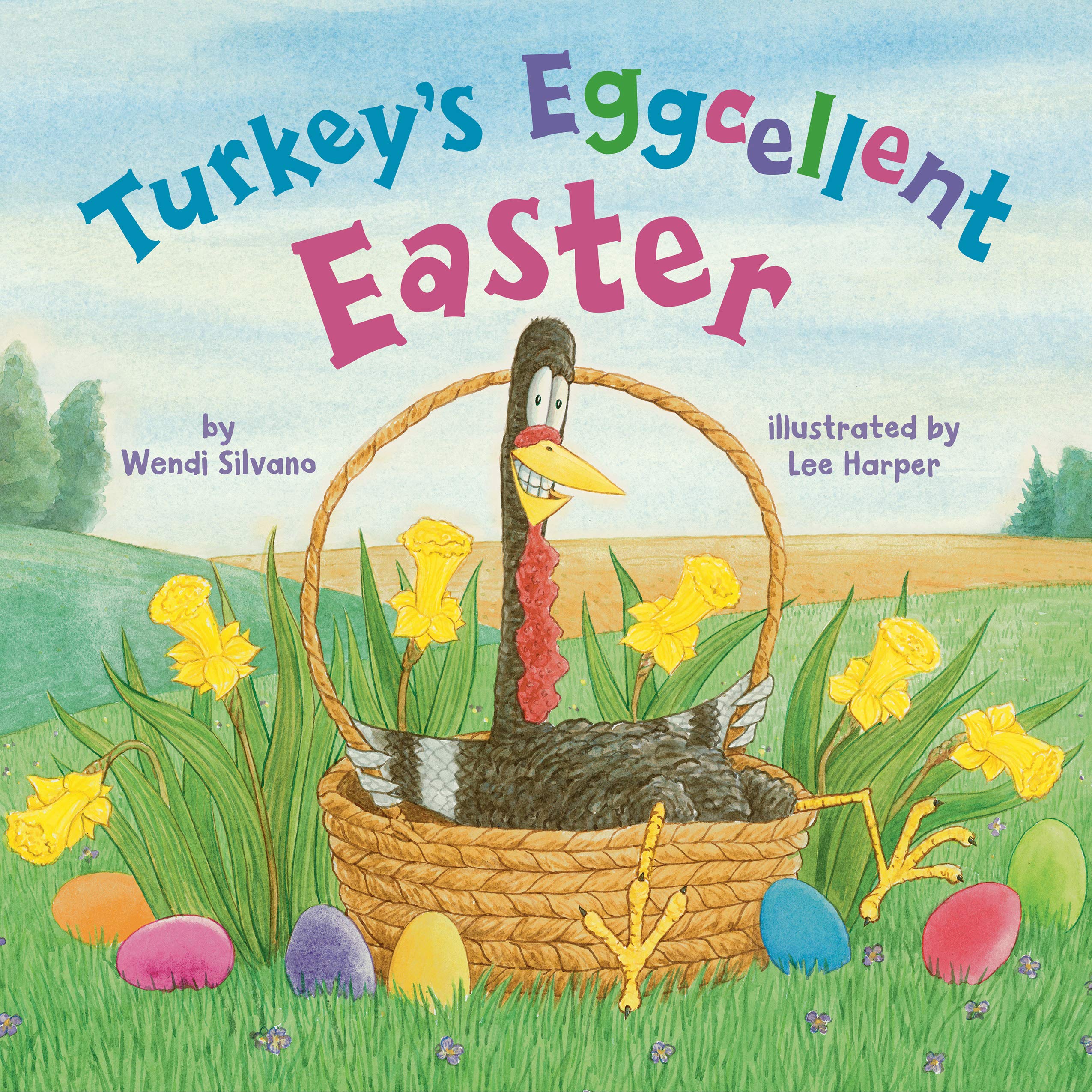 Turkey's Eggcellent Easter by Wendi Silvano. A fun Easter picture book for toddlers and preschoolers