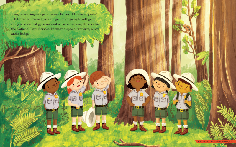 If I Were a Park Ranger by Catherine Stier, illustrated by Patrick Corrigan.